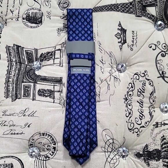 Michael Michael Kors Grid Neat Silk Tie - Picture 2 of 4